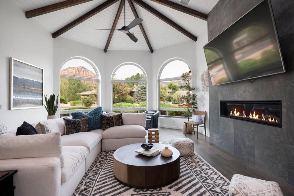 Amazing Luxury Home With Hot Tub & Views 세도나 외부 사진